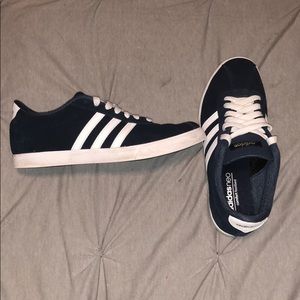 Navy adidas sneakers